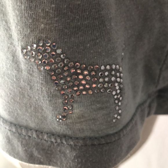 Women’s Gray, Pink by VS V neck T - Picture 4 of 7